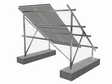 Soporte para paneles solares fotovoltaicos pared y suelo