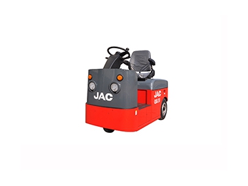 Tractor con plataforma eléctrica