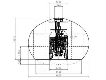 Perforadora Jumbo Hidráulica, CYTC70B  (para Minería de Producción)