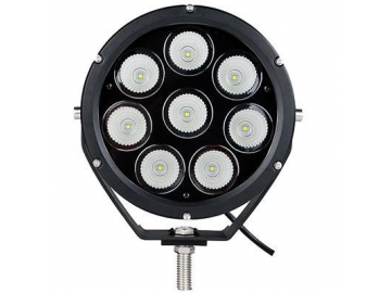 Luz de conducción LED B0104, negro brillante