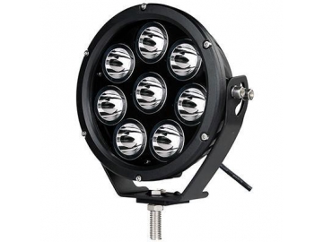 Luz de conducción LED B0104, negro brillante