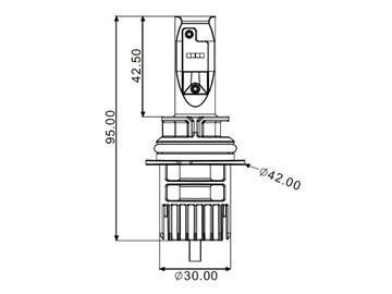 Focos LED para faro 9004