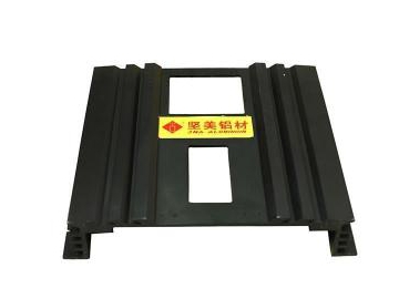 Piezas de aluminio mecanizadas