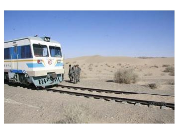 Barreras de protección contra la arena para vías de tren