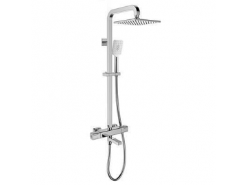 Grifo termostático de ducha – válvula termostática – montaje en pared, anti – escaldaduras GR-LY-44C