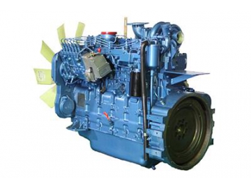 Motor diesel de 6 cilindros 204KW SYD83TAD21