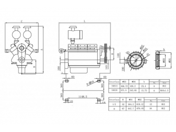 Motor diesel de 12 cilindros 720KW SY296TAB72