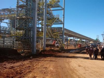 Banda transportadora para minería