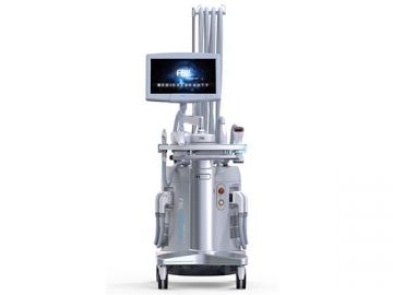 Rodillo del vacío de Velashape máquina de contorneo del cuerpo de RF