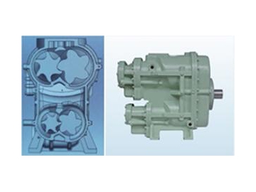 Compresor de aire a tornillo rotativo de dos etapas 22KW