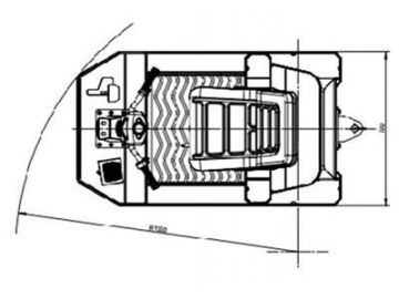 Remolcadora eléctrica 1200kg