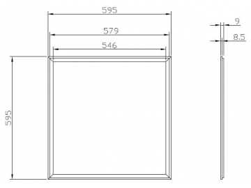 Panel LED inteligente con sensor de movimiento