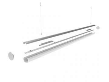 Perfil de aluminio para Tira LED  LT90