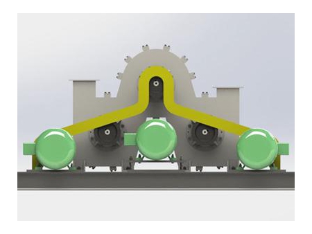 Máquina para modificación superficial de polvo