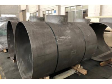 Accesorios de tubos de acero inoxidable 316L para proyecto de planta de metanol