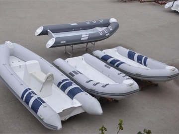 Bote inflable rígido 2.4m-4m de cubierta abierta