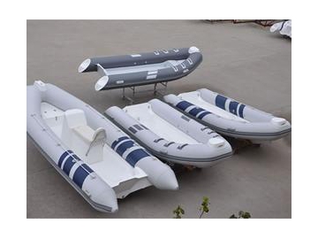 Bote inflable rígido 2.4m-4m de cubierta abierta