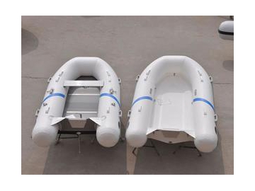 Bote inflable rígido 2.4m-4m de cubierta abierta