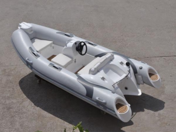 Bote inflable de casco rígido de 3.8m