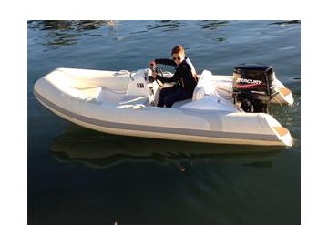 Bote inflable de casco rígido de 3.8m