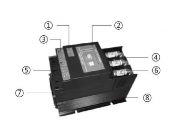 Regulador de voltaje trifásico NNT4-4/38100P