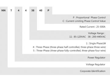 Regulador de voltaje trifásico NNT4-4/3840P
