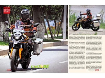 Alforja de aluminio para motocicleta Zongshen