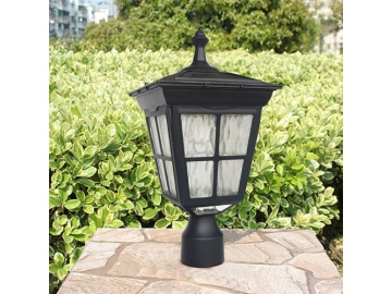 Lámpara LED para exteriores con poste de aluminio fundido LED ST4311AQ-A