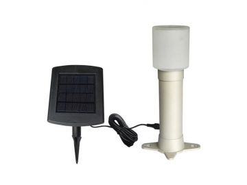 Luz solar LED para caminos de base con brida KS03-25SP