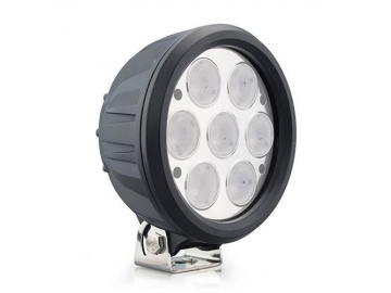 Luz de circulación LED redonda de 6 pulgadas con 7 LEDs Epistar 70W