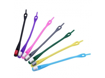 Cordón de silicona para zapatillas