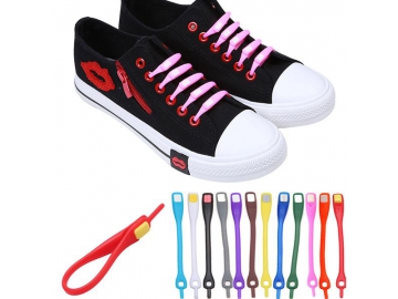 Cordón de silicona para zapatillas