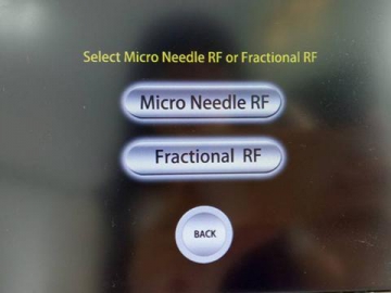 Dispositivo de microdermoabrasión de radiofrecuencia fraccional portátil para cicatrización del acné