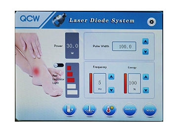 Máquina para eliminación de vasos capilares de láser de diodo de 980nm / eliminación de hongos de las uñas / terapia corporal 3 en 1