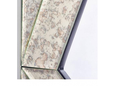 Espejo de pared rectangular con marco MDF