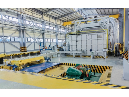 Máquina de fundición para planta de aleación de aluminio