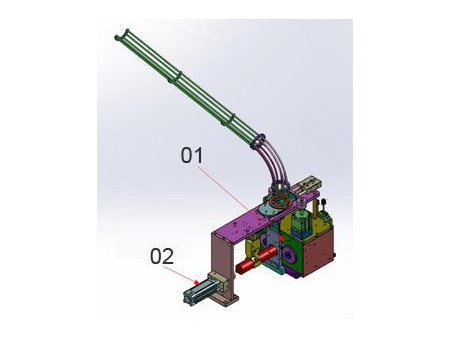 Llenadora de pistón horizontal  (GRQY-3500-I con sellador de cartuchos de aluminio para alta viscosidad)