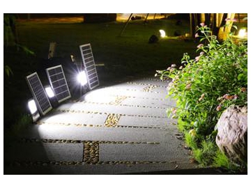 Reflector solar LED