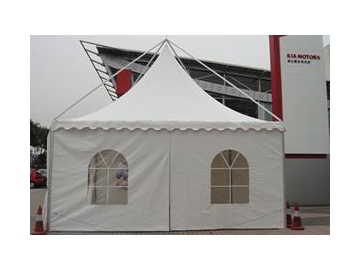 Carpa de exterior con postes de aleación de aluminio