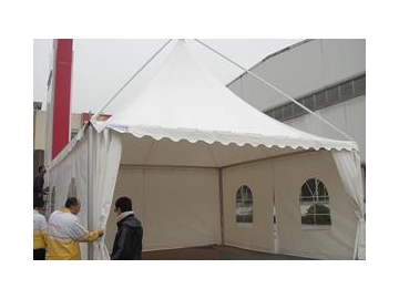 Carpa de exterior con postes de aleación de aluminio