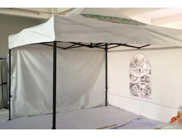 Carpa emergente con estructura de acero lacado de 3×4,5m