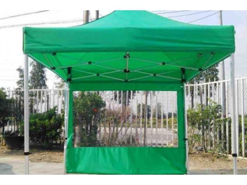 Carpa resistente con estructura de postes hexagonales de aleación de aluminio de 3×3m