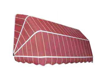 Toldo retráctil con cúpula