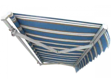 Toldo retráctil comercial