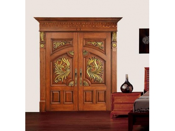 Puertas de madera sólida