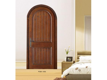 Puertas de madera sólida