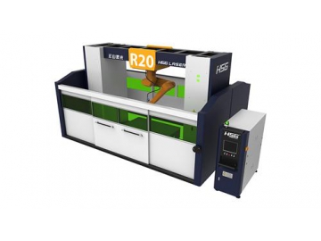 Máquina de corte laser robotizado 3D