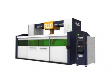 Máquina de corte laser robotizado 3D