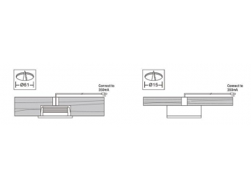 Luz LED para gabinete de interior SC-A120B