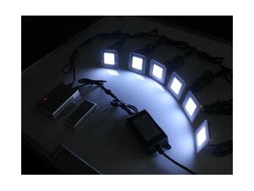 Aplique de luz LED de exterior para piso deck SC-B102C RGB
